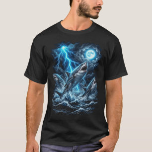 Camiseta Tubarões do Oceano Tempestuoso