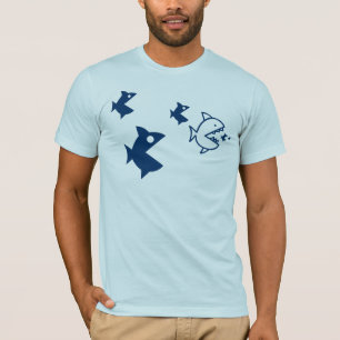Camiseta Tubarões engraçados