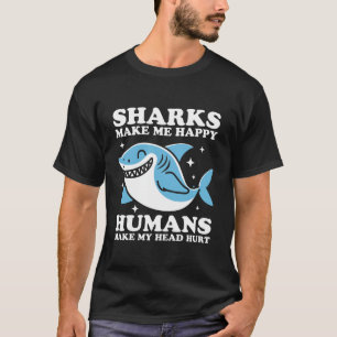 Camiseta Tubarões me fazem feliz