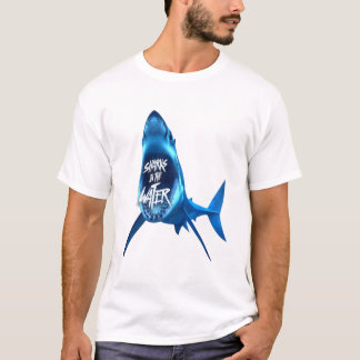 Camiseta Tubarões na água
