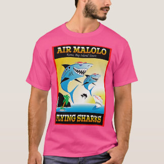 Camiseta Tubarões Voadores Air Malolo Grandes Tours Insular