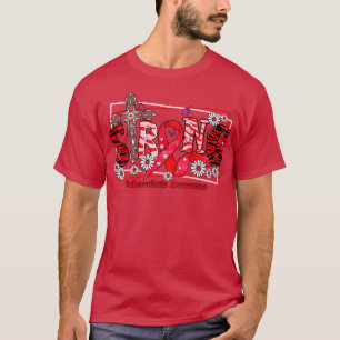 Camiseta Tuberculose Sensibilização através da fita Forte e