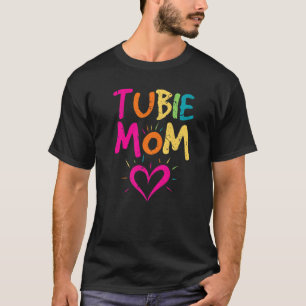 Camiseta Tubie Mãe Alimentando Tubo Gastrostomia Botão Awar