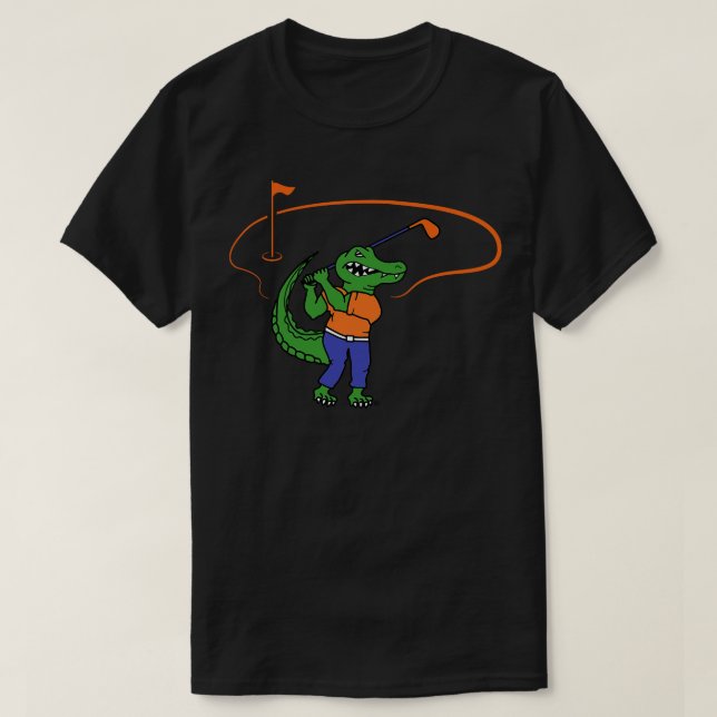 Camiseta Tubo de Golfe Gator (Frente do Design)