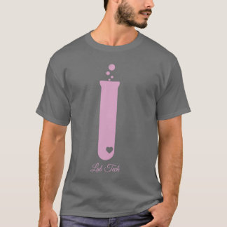 Camiseta Tubo de teste técnico laboratorial - Gráfico de do