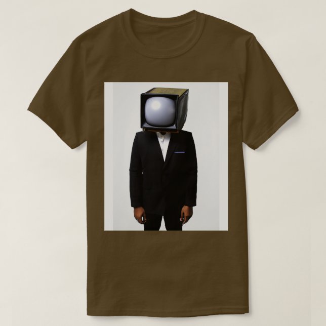 Camiseta Tubo de TV Sete Homem 3 (Frente do Design)
