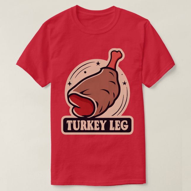 Camiseta Tubo Perna Turquia (Frente do Design)