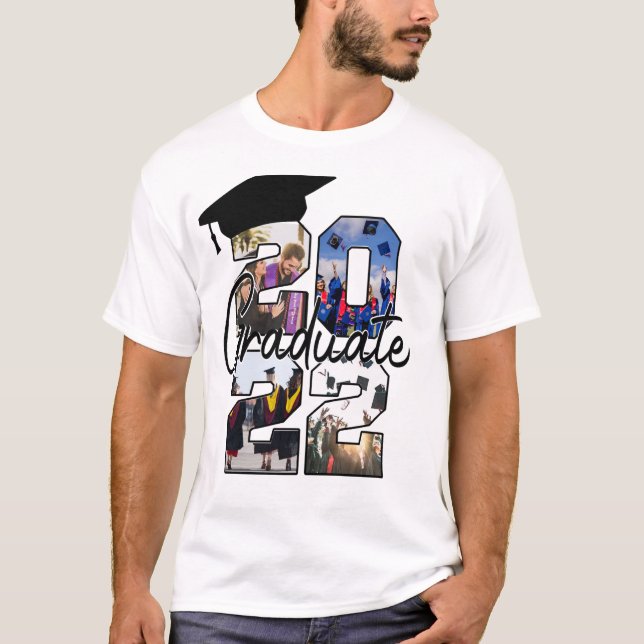 Camiseta Tubo Personalizado de Graduação com Foto Personali (Frente)