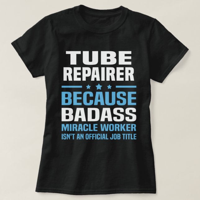 Camiseta Tubo Reparador (Frente do Design)