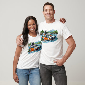 Camiseta Tubulação do Rio Astronauta