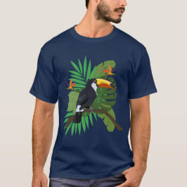 Camiseta Tucano com folhas