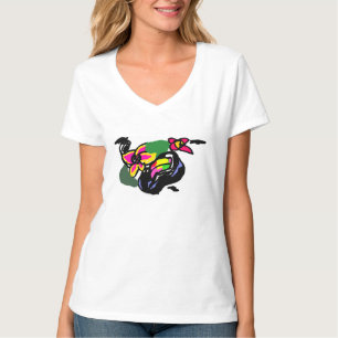 Camiseta Tucano da floresta tropical arte rei