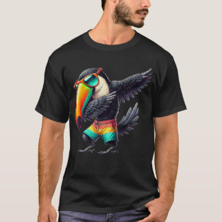 Camiseta Tucano Dabbing Piscina Praia Férias Trópico