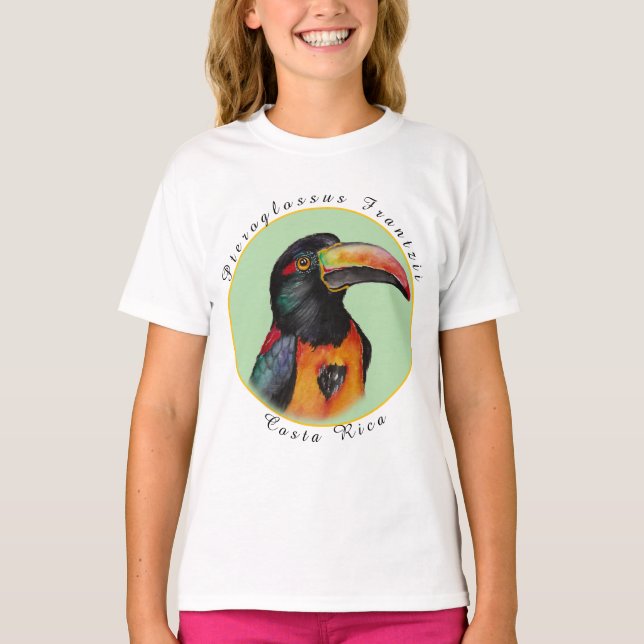 Camiseta Tucano em aquarela (Frente)