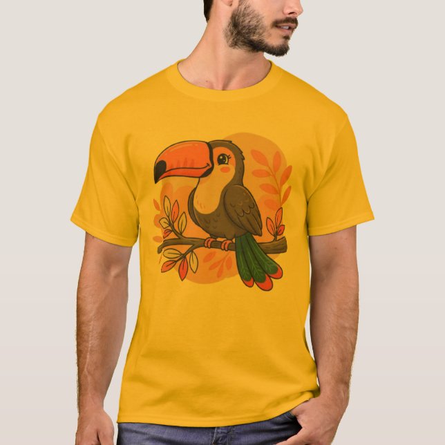 Camiseta Tucano Pastel Caprichoso (Frente)