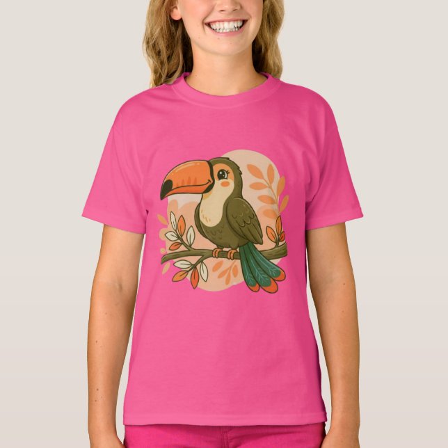 Camiseta Tucano Pastel Caprichoso (Frente)