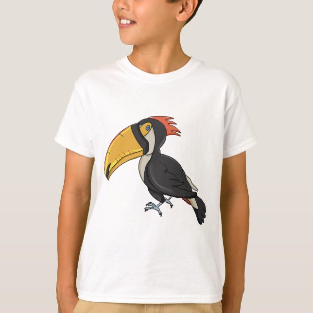 Camiseta tucano, perseu, ave (Frente)