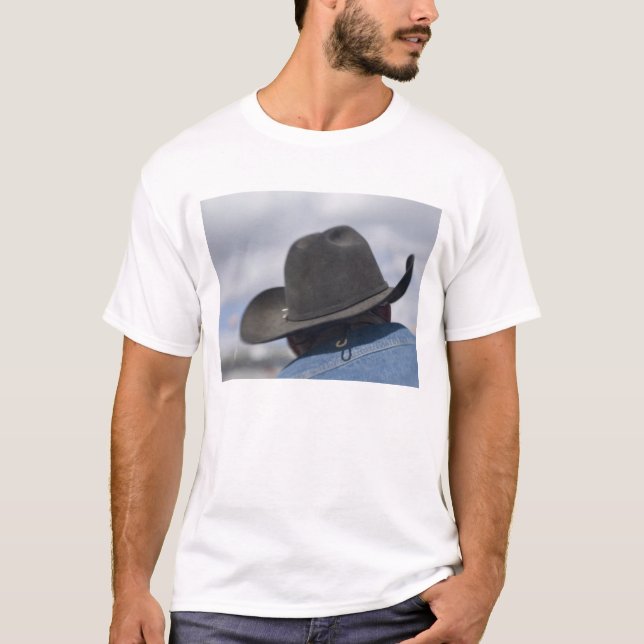 Camiseta Tucson, arizona. Chapéus de vaqueiro no uso no (Frente)