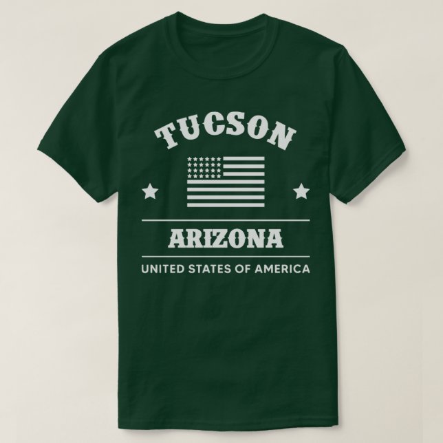 Camiseta Tucson Arizona EUA (Frente do Design)