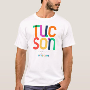 Camiseta Tucson Arizona Meados do Século, Arte Pop,