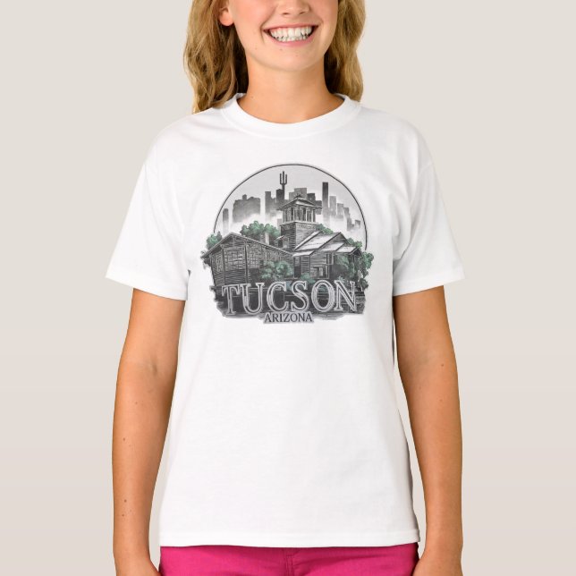 Camiseta Tucson City Arizona USA (Frente)