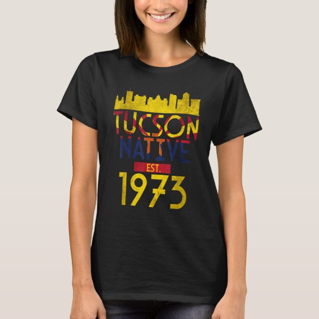 Camiseta Tucson Native Est 1973 1 (Frente)