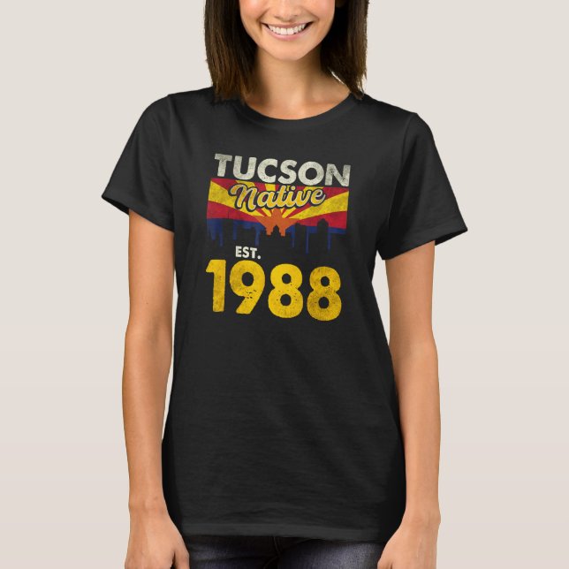 Camiseta Tucson Native Est 1988 2 (Frente)