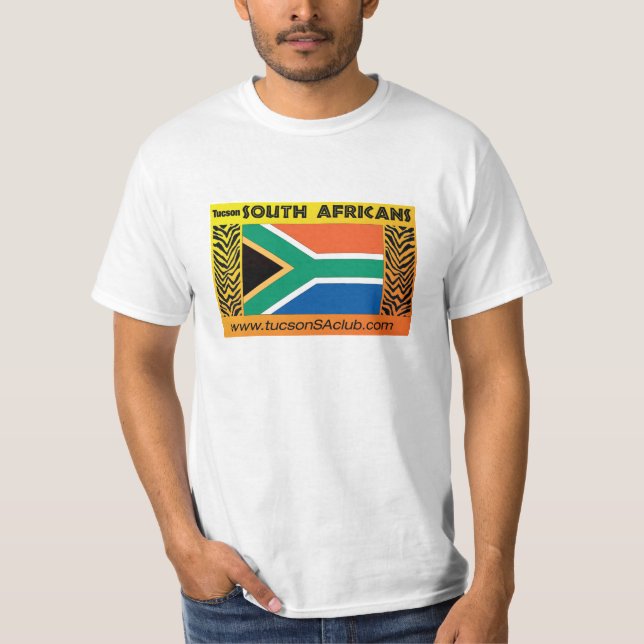 Camiseta Tucson sul - t-shirt africano do oficial do clube (Frente)