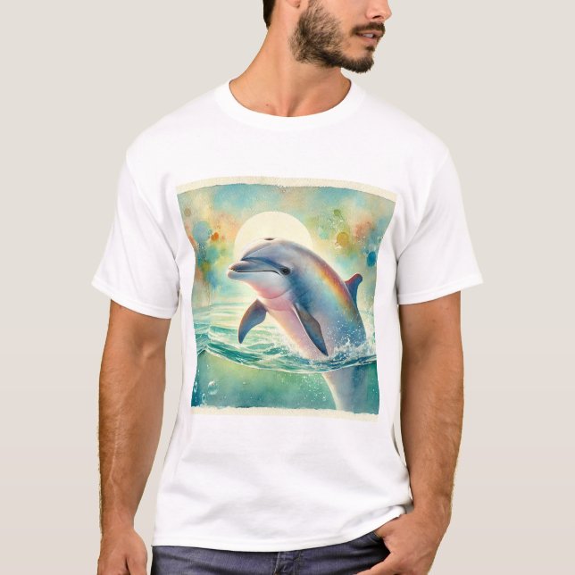 Camiseta Tucuxi dolphin in the river 130924AREF115 - Waterc (Frente)