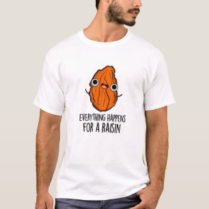 Camiseta Tudo Acontece Por Um Engraçado De Comida