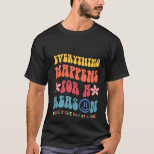 Camiseta Tudo Acontece Por Uma Razão De Cabra Estética