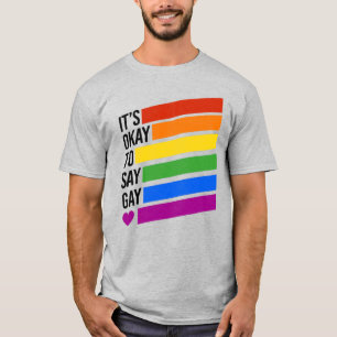 Camiseta Tudo bem dizer gay
