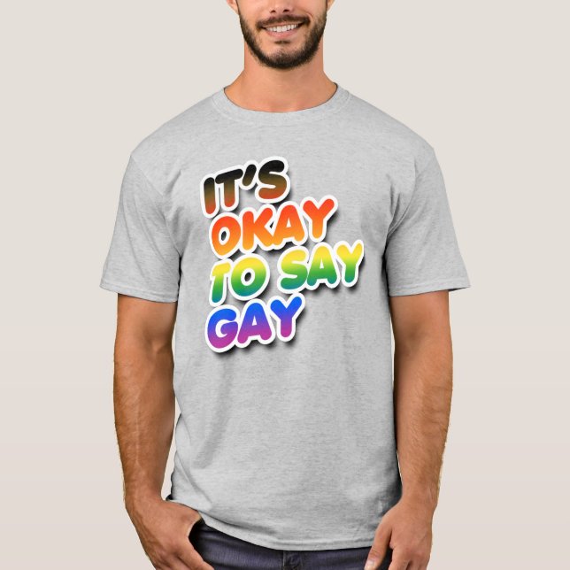 Camiseta Tudo bem dizer gay (Frente)