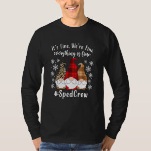 Camiseta Tudo Bem Estamos Bem Tudo Está Bem Gnome Acelerado