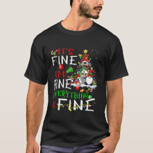 Camiseta Tudo bem, estou bem, está tudo bem, Cristo Gnomo