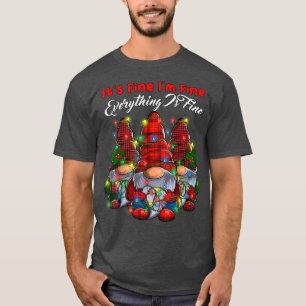 Camiseta Tudo bem, estou bem, tudo é bom Cristo Gnomo