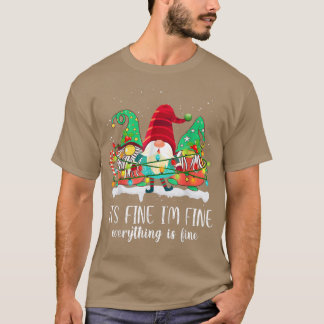 Camiseta Tudo bem, estou bem, tudo é bom Cristo Gnomo