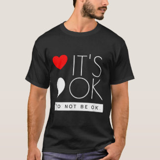 Camiseta Tudo Bem Não Estar Bem - Conscientização sobre Saú