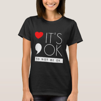 Camiseta Tudo Bem Não Estar Bem - Conscientização sobre Saú