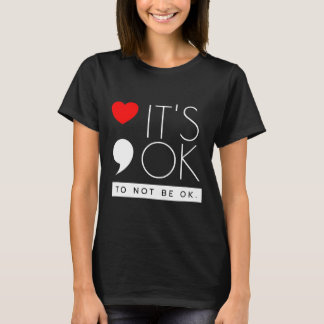Camiseta Tudo Bem Não Estar Bem - Conscientização sobre Saú