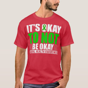 Camiseta Tudo bem não ficar bem, ok, alertas para saúde men