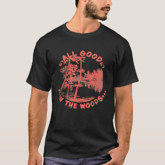 Camiseta Tudo Bem No Acampamento Da Floresta
