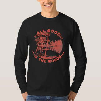 Camiseta Tudo Bem No Acampamento Da Floresta