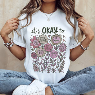 Camiseta Tudo bem para Boho Floral