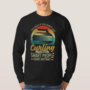 Camiseta Tudo bem se você não gosta de curling Team Player