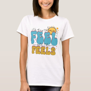 Camiseta Tudo bem sentir todas as emoções
