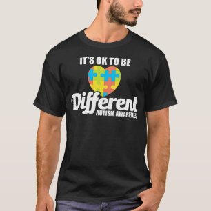 Camiseta Tudo bem ser diferente do coração da consciência d