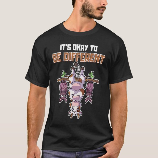 Camiseta Tudo bem ser diferente Sei Anders Cow Bat  2 (Frente)