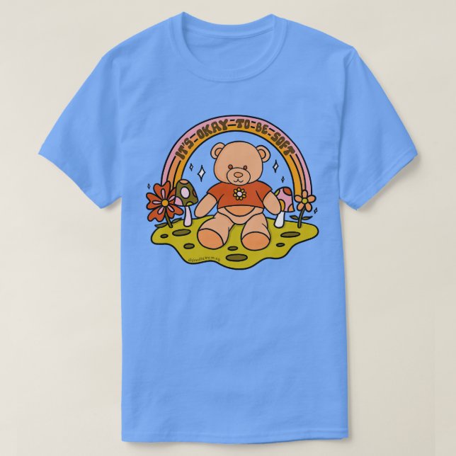 Camiseta Tudo bem ser macio (Frente do Design)