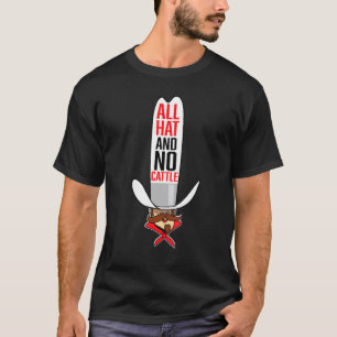 Camiseta Tudo Chapéu E Nenhum Gado